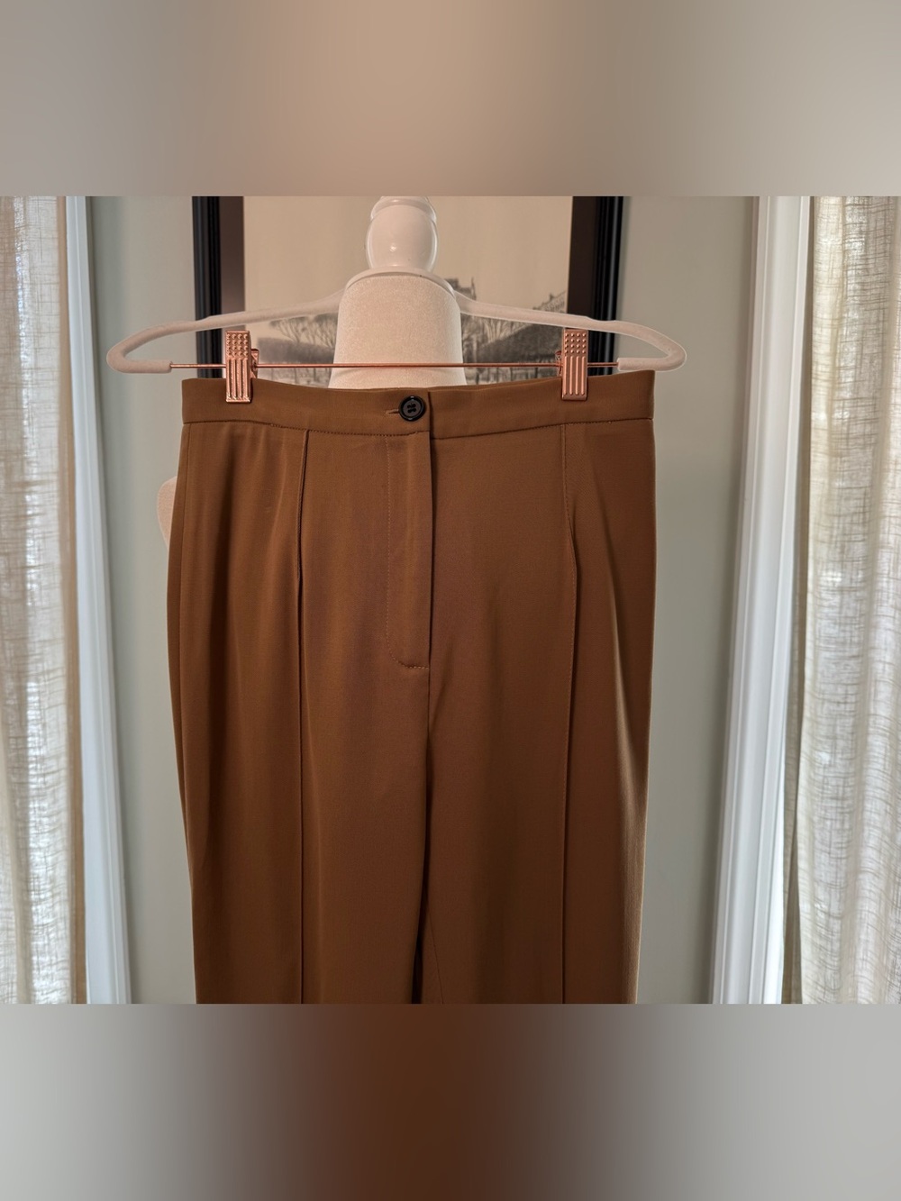Dolce & Gabbana High Waisted Slim Ankle Pants Button Details 26" waist Vintage